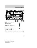 Предварительный просмотр 21 страницы Ford 2003 F250 Owner'S Manual