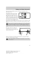 Предварительный просмотр 105 страницы Ford 2003 P207 Explorer Sport Trac Owner'S Manual