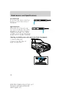 Предварительный просмотр 194 страницы Ford 2003 P207 Explorer Sport Trac Owner'S Manual