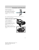 Предварительный просмотр 195 страницы Ford 2003 P207 Explorer Sport Trac Owner'S Manual