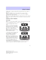 Предварительный просмотр 89 страницы Ford 2003 Town Car Owner'S Manual