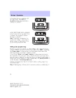 Предварительный просмотр 90 страницы Ford 2003 Town Car Owner'S Manual