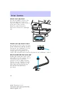 Предварительный просмотр 112 страницы Ford 2003 Town Car Owner'S Manual