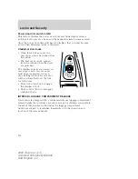 Предварительный просмотр 114 страницы Ford 2003 Town Car Owner'S Manual