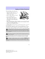 Предварительный просмотр 159 страницы Ford 2003 Town Car Owner'S Manual