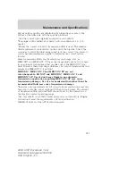 Preview for 235 page of Ford 2003 U137 Excursion Owner'S Manual