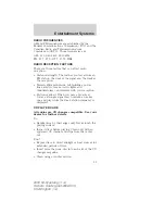 Preview for 33 page of Ford 2004 04- Mustang Owner'S Manual