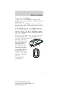 Preview for 53 page of Ford 2004 04- Mustang Owner'S Manual