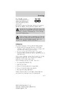 Preview for 107 page of Ford 2004 04- Mustang Owner'S Manual