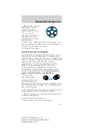 Preview for 137 page of Ford 2004 04- Mustang Owner'S Manual