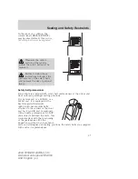 Предварительный просмотр 97 страницы Ford 2004 350 Owner'S Manual