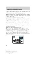 Предварительный просмотр 276 страницы Ford 2004 350 Owner'S Manual