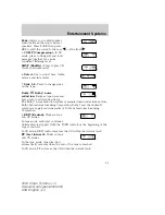 Предварительный просмотр 21 страницы Ford 2004 Crown Victoria Owner'S Manual