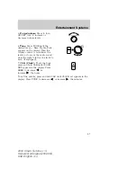 Предварительный просмотр 27 страницы Ford 2004 Crown Victoria Owner'S Manual