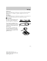 Предварительный просмотр 139 страницы Ford 2004 Crown Victoria Owner'S Manual