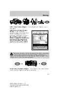 Предварительный просмотр 143 страницы Ford 2004 Crown Victoria Owner'S Manual