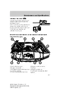 Предварительный просмотр 187 страницы Ford 2004 Crown Victoria Owner'S Manual