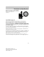 Предварительный просмотр 191 страницы Ford 2004 Crown Victoria Owner'S Manual