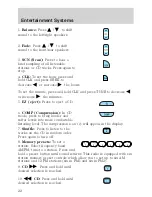 Предварительный просмотр 22 страницы Ford 2004 E-Series Owner'S Manual