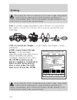 Предварительный просмотр 126 страницы Ford 2004 E-Series Owner'S Manual