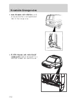 Предварительный просмотр 154 страницы Ford 2004 E-Series Owner'S Manual