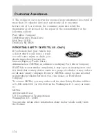 Предварительный просмотр 174 страницы Ford 2004 E-Series Owner'S Manual