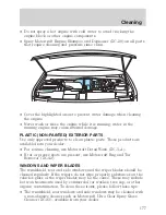 Предварительный просмотр 177 страницы Ford 2004 E-Series Owner'S Manual