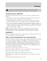 Предварительный просмотр 179 страницы Ford 2004 E-Series Owner'S Manual