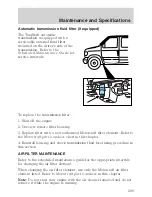 Предварительный просмотр 209 страницы Ford 2004 E-Series Owner'S Manual