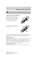 Предварительный просмотр 87 страницы Ford 2004 Econoline Owner'S Manual