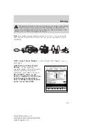 Предварительный просмотр 131 страницы Ford 2004 Econoline Owner'S Manual