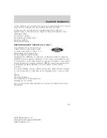 Предварительный просмотр 181 страницы Ford 2004 Econoline Owner'S Manual