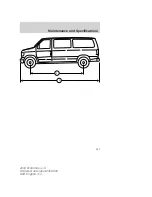 Предварительный просмотр 243 страницы Ford 2004 Econoline Owner'S Manual