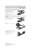 Предварительный просмотр 57 страницы Ford 2004 ESCAPE Owner'S Manual