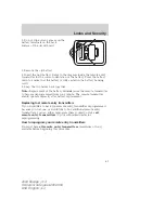 Предварительный просмотр 69 страницы Ford 2004 ESCAPE Owner'S Manual