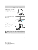 Предварительный просмотр 79 страницы Ford 2004 ESCAPE Owner'S Manual