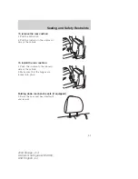 Предварительный просмотр 83 страницы Ford 2004 ESCAPE Owner'S Manual