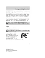 Предварительный просмотр 91 страницы Ford 2004 ESCAPE Owner'S Manual