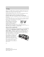 Предварительный просмотр 136 страницы Ford 2004 ESCAPE Owner'S Manual