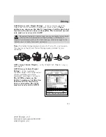 Предварительный просмотр 143 страницы Ford 2004 ESCAPE Owner'S Manual