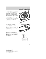 Предварительный просмотр 165 страницы Ford 2004 ESCAPE Owner'S Manual