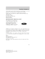 Предварительный просмотр 185 страницы Ford 2004 ESCAPE Owner'S Manual