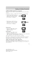 Preview for 149 page of Ford 2004 Expedition Owner'S Manual