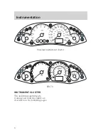 Предварительный просмотр 8 страницы Ford 2004 Focus Owner'S Manual