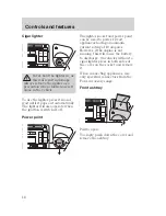 Предварительный просмотр 20 страницы Ford 2004 Focus Owner'S Manual