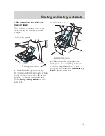 Предварительный просмотр 95 страницы Ford 2004 Focus Owner'S Manual