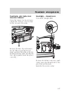 Предварительный просмотр 119 страницы Ford 2004 Focus Owner'S Manual