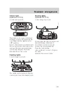 Предварительный просмотр 127 страницы Ford 2004 Focus Owner'S Manual