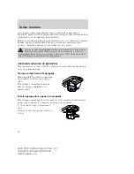 Preview for 46 page of Ford 2004 P207 Explorer Sport Trac Owner'S Manual