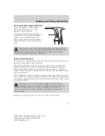 Preview for 87 page of Ford 2004 P207 Explorer Sport Trac Owner'S Manual